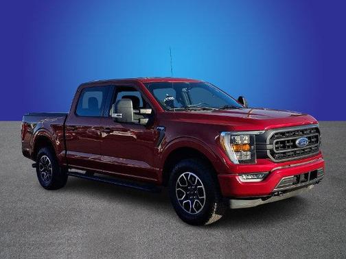 Red Metallic 2021 Ford F-150 XLT