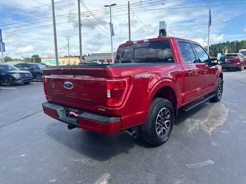Red Metallic 2021 Ford F-150 XLT