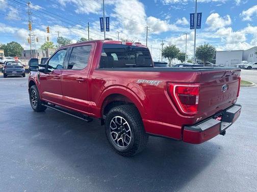 Red Metallic 2021 Ford F-150 XLT