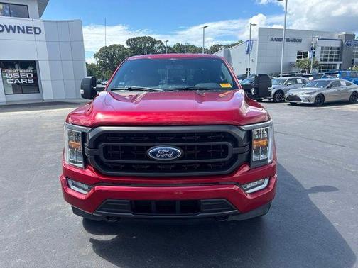 Red Metallic 2021 Ford F-150 XLT