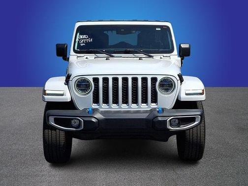 Bright White Clearcoat 2022 Jeep Wrangler Unlimited 4xe Sahara