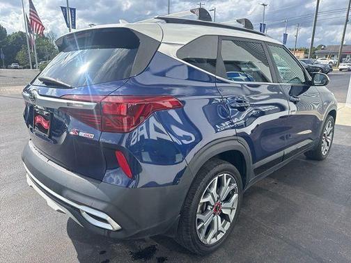 Ocean Blue 2021 Kia Seltos S