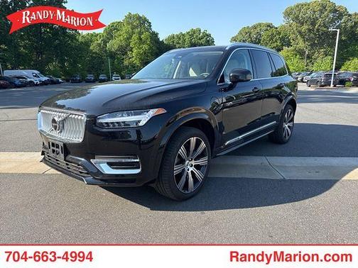 Onyx Black Metallic 2024 Volvo XC90 Recharge Plug-In Hybrid T8 Plus 6 Passenger