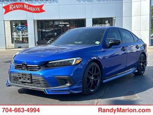 Aegean Blue Metallic 2022 Honda Civic Sport