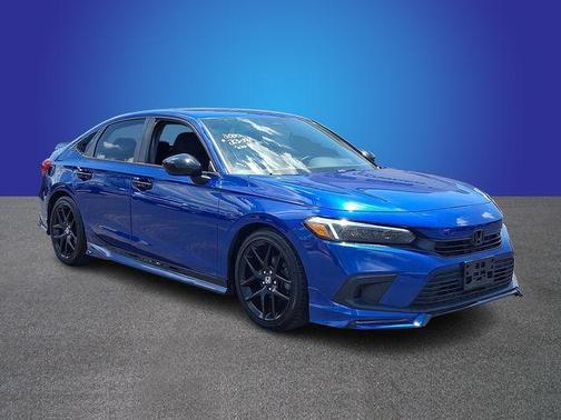 Aegean Blue Metallic 2022 Honda Civic Sport