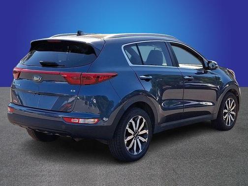 Pacific Blue 2017 Kia Sportage EX