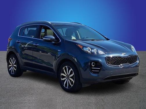 Pacific Blue 2017 Kia Sportage EX