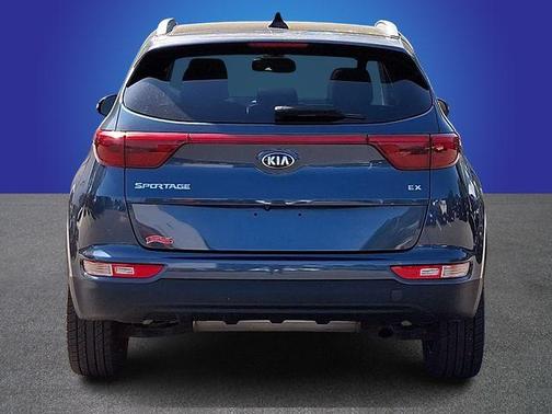 Pacific Blue 2017 Kia Sportage EX