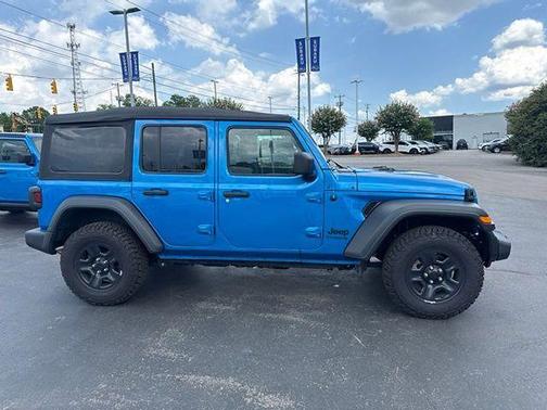 Blue Pearl 2022 Jeep Wrangler Unlimited Sport