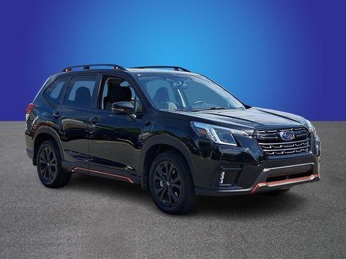 Crystal Black Silica 2023 Subaru Forester Sport