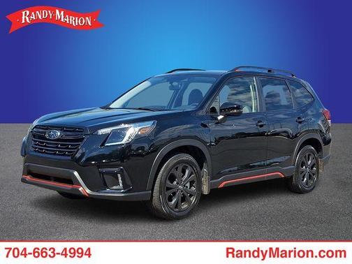 Crystal Black Silica 2023 Subaru Forester Sport