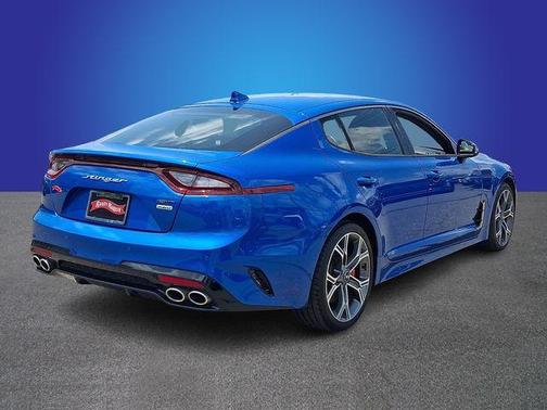 Blue 2021 Kia Stinger GT