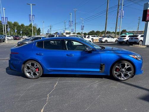 Blue 2021 Kia Stinger GT