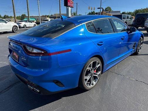 Blue 2021 Kia Stinger GT