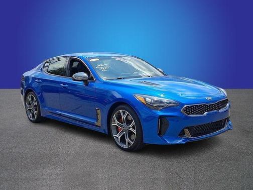 Blue 2021 Kia Stinger GT