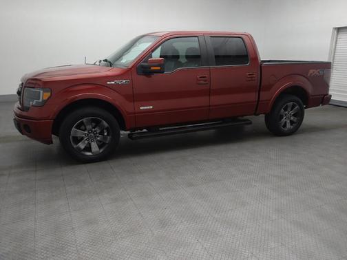 Red 2013 Ford F-150 FX2