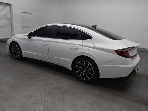 Quartz White 2021 Hyundai SONATA Limited