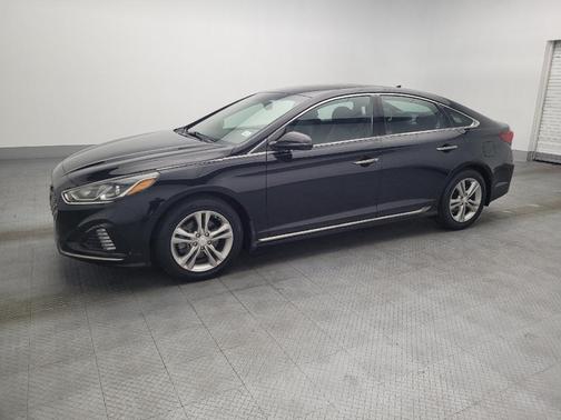 Phantom Black 2018 Hyundai SONATA Sport+
