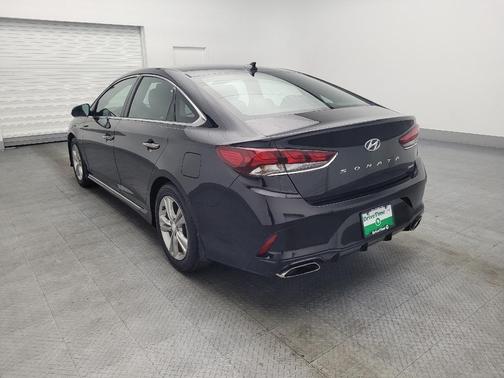 Phantom Black 2018 Hyundai SONATA Sport+