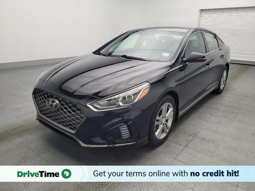 Phantom Black 2018 Hyundai SONATA Sport+