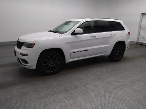 Bright White Clearcoat 2018 Jeep Grand Cherokee High Altitude