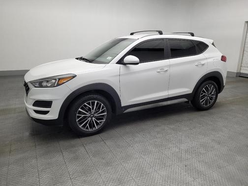 White Cream 2021 Hyundai TUCSON SEL