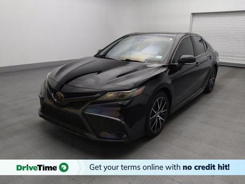 Midnight Black Metallic 2023 Toyota Camry SE