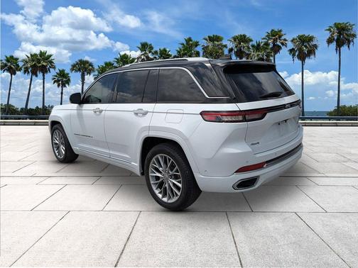 Bright White Clearcoat 2023 Jeep Grand Cherokee Summit