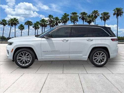Bright White Clearcoat 2023 Jeep Grand Cherokee Summit