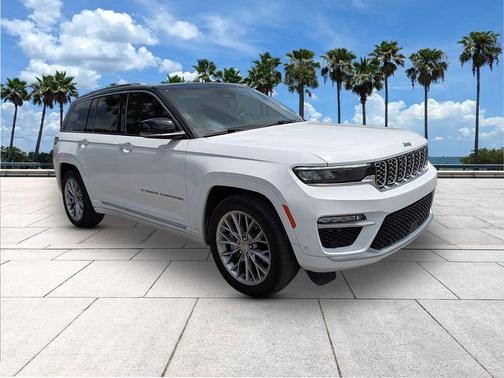 Bright White Clearcoat 2023 Jeep Grand Cherokee Summit