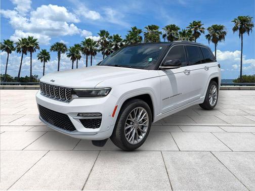Bright White Clearcoat 2023 Jeep Grand Cherokee Summit