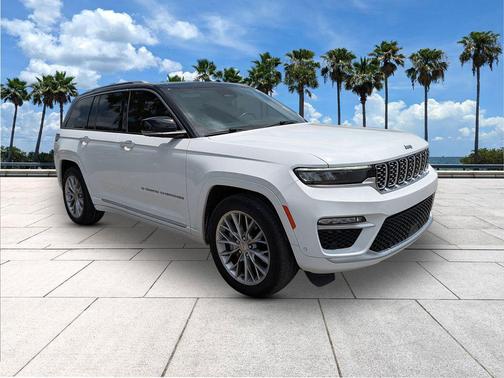 Bright White Clearcoat 2023 Jeep Grand Cherokee Summit