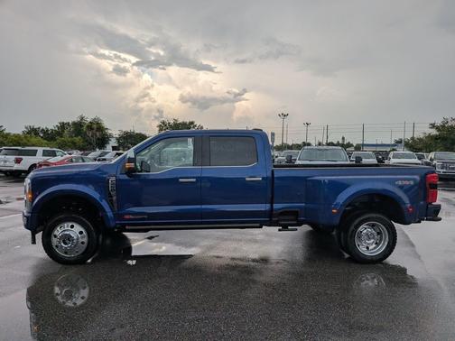 Argon Blue Metallic 2026 Ford F-450 Platinum