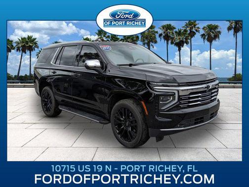 Black 2025 Chevrolet Tahoe Premier