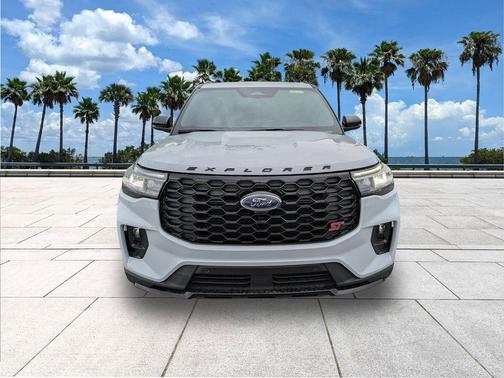 Space White Metallic 2026 Ford Explorer ST