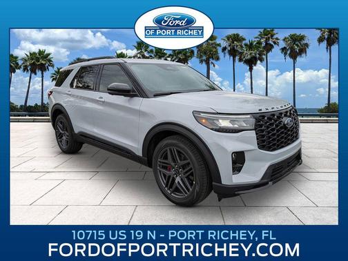 Space White Metallic 2026 Ford Explorer ST