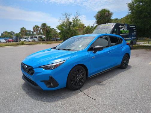 Oasis Blue Pearl 2024 Subaru Impreza RS