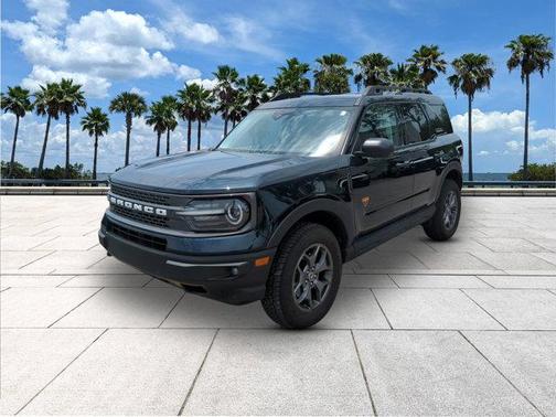 Alto Blue Metallic Tinted Clearcoat 2023 Ford Bronco Sport Badlands