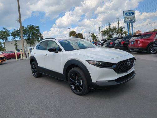 Snowflake White Pearl Mica 2025 Mazda CX-30 2.5 Turbo Premium Package