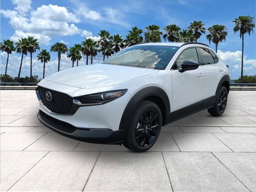 Snowflake White Pearl Mica 2025 Mazda CX-30 2.5 Turbo Premium Package