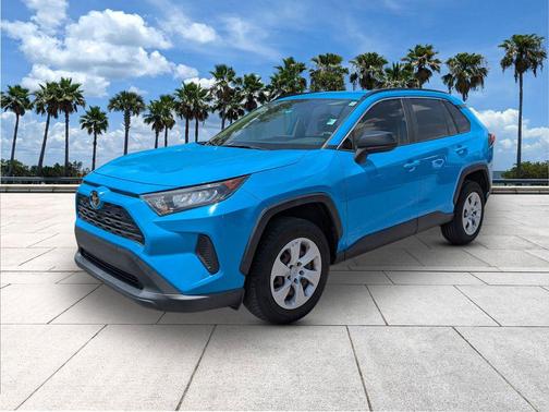 Blue Flame 2019 Toyota RAV4 LE