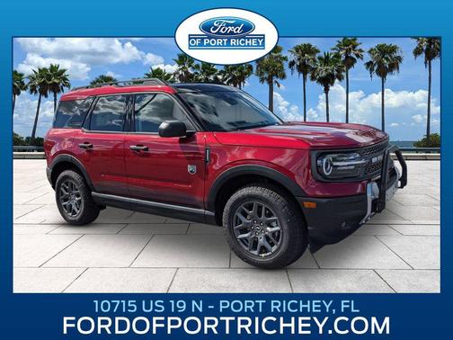 Ruby Red Metallic Tinted Clearcoat 2025 Ford Bronco Sport Big Bend