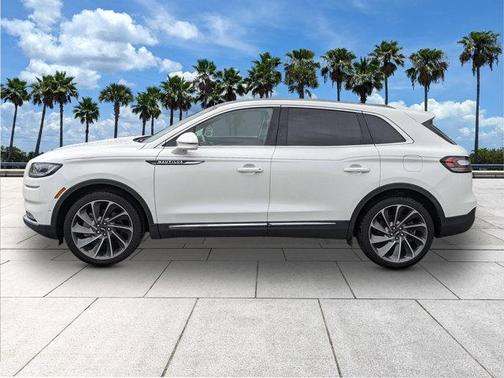 Pristine White 2021 Lincoln Nautilus Reserve