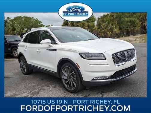 Pristine White 2021 Lincoln Nautilus Reserve