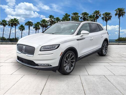 Pristine White 2021 Lincoln Nautilus Reserve