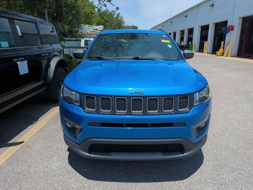 Laser Blue Pearlcoat 2021 Jeep Compass 80th Special Edition