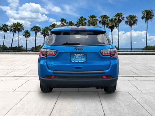 Laser Blue Pearlcoat 2021 Jeep Compass 80th Special Edition