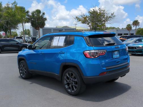 Laser Blue Pearlcoat 2021 Jeep Compass 80th Special Edition