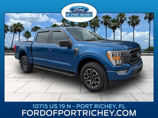 Atlas Blue Metallic 2023 Ford F-150 XLT