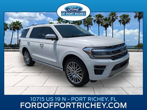Star White Metallic Tri-Coat 2022 Ford Expedition Platinum
